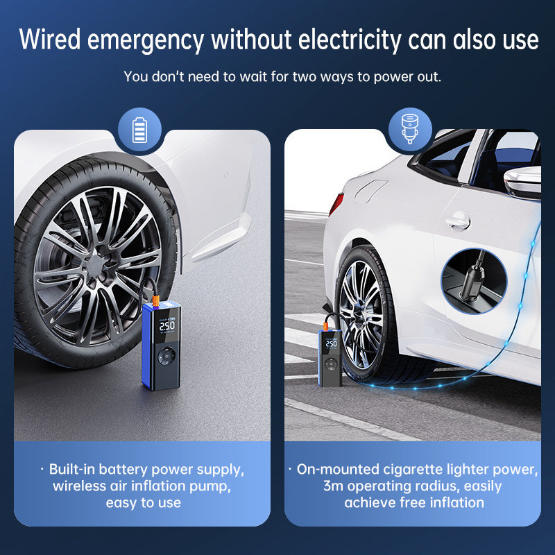 Portable Digital Display Car Tire Air Pump
