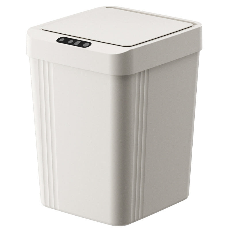 Automatic Smart Induction Trash Can | Touchless Sensor Bin with Lid
