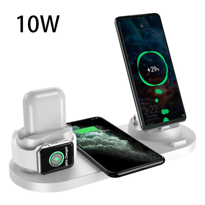 6-in-1 Wireless Charging Dock Station for Multiple Devices
