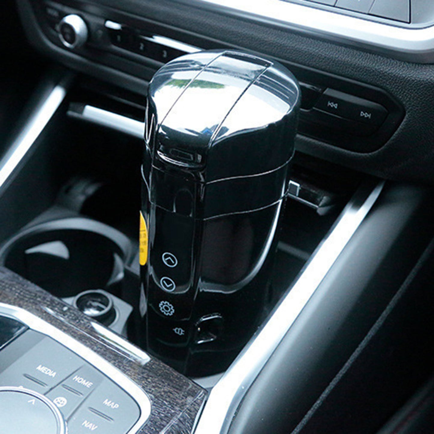 Intelligent Electric Car Heating Mug | 12V/24V Stainless Steel Travel Cup