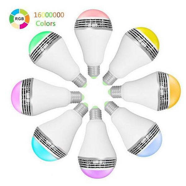 Smart LED Bluetooth Speaker Bulb | Color Changing Light with Music Sync