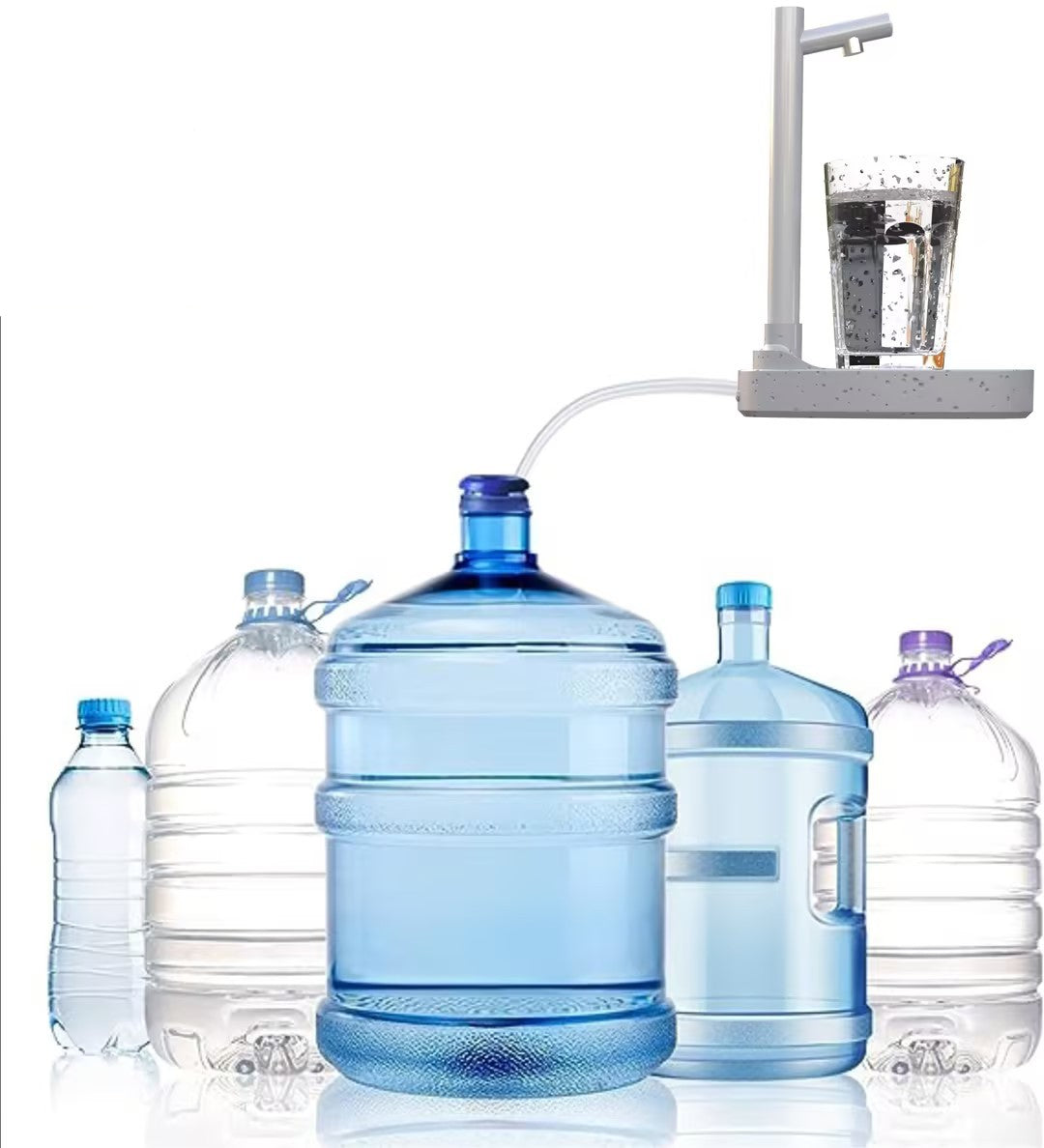 Rechargeable Automatic Water Dispenser Pump | Smart Portable Bottle Pump