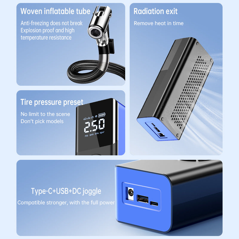 Portable Digital Display Car Tire Air Pump
