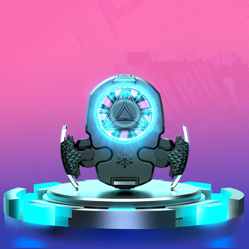 Mobile Phone Gaming Cooling Fan with Trigger Buttons