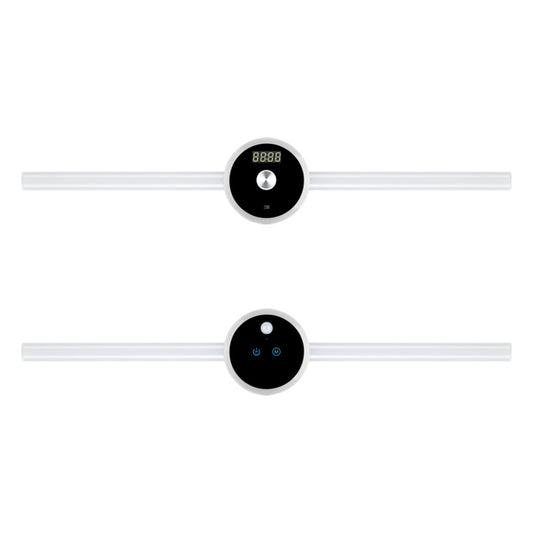 Smart Sensor Cabinet Light with Clock & Timer | Rechargeable LED Lamp