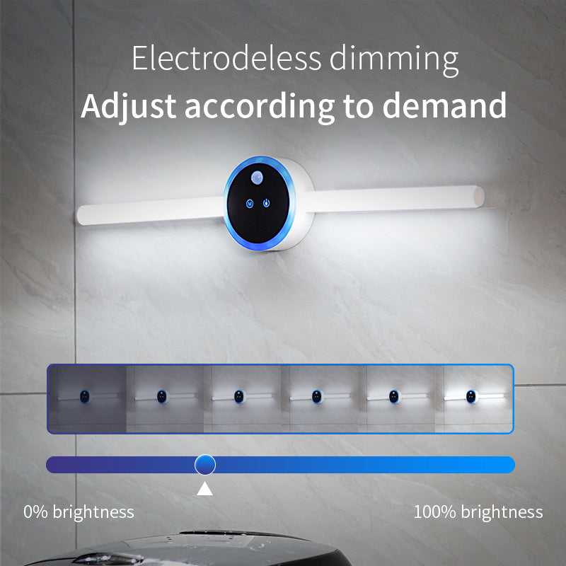 Smart Sensor Cabinet Light with Clock & Timer | Rechargeable LED Lamp