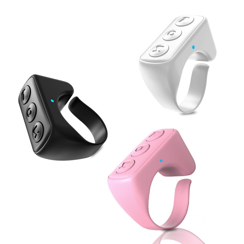Bluetooth Remote Control Ring | Selfies, Music & Calls