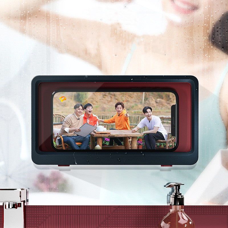 Anti-Fog Wall Mounted Waterproof Phone Case