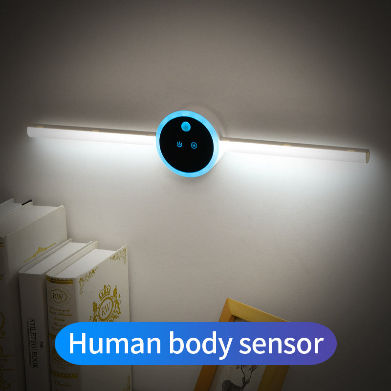 Smart Sensor Cabinet Light with Clock & Timer | Rechargeable LED Lamp