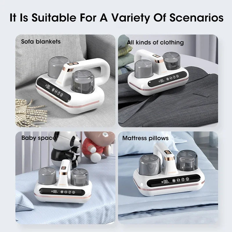 Cordless Handheld Mattress Mite Remover