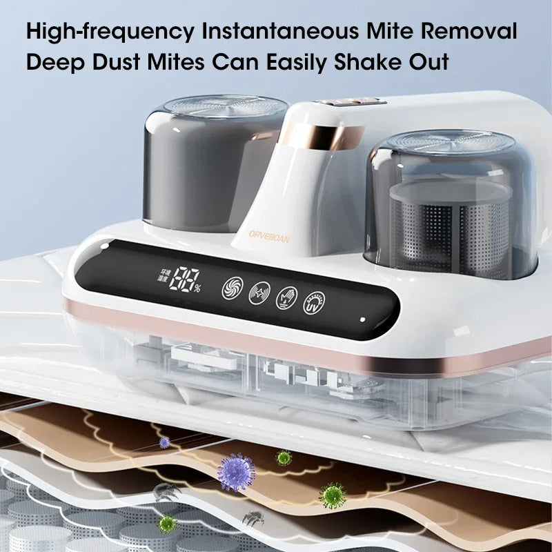 Cordless Handheld Mattress Mite Remover