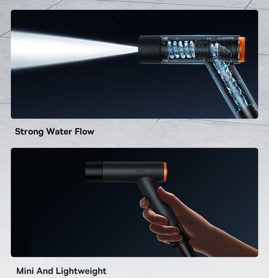 Universal Car Washing Gun with Telescopic Water Pipe | High-Pressure Cleaning Tool