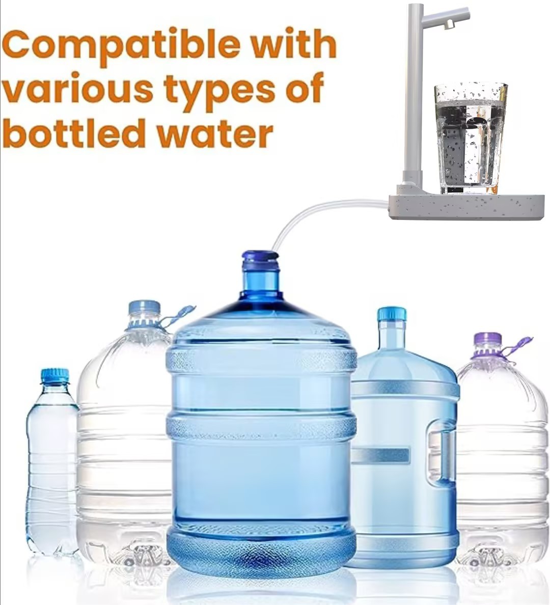 Rechargeable Automatic Tupe Water Dispenser