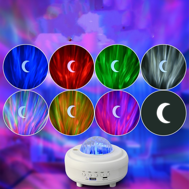 Bluetooth Galaxy Starry Sky Projector Night Light