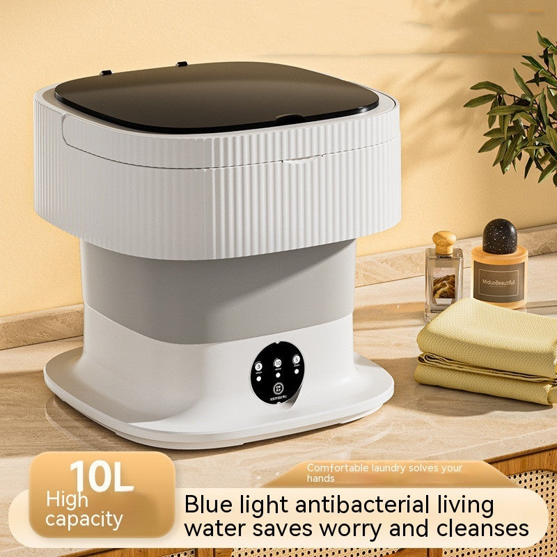 Portable Folding Washing Machine | Compact Mini Laundry Washer